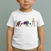 Stoned Ape Theory Psychedelic Magic Mushroom Monkey Toddler T-Shirt