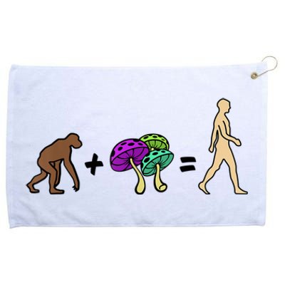 Stoned Ape Theory Psychedelic Magic Mushroom Monkey Grommeted Golf Towel