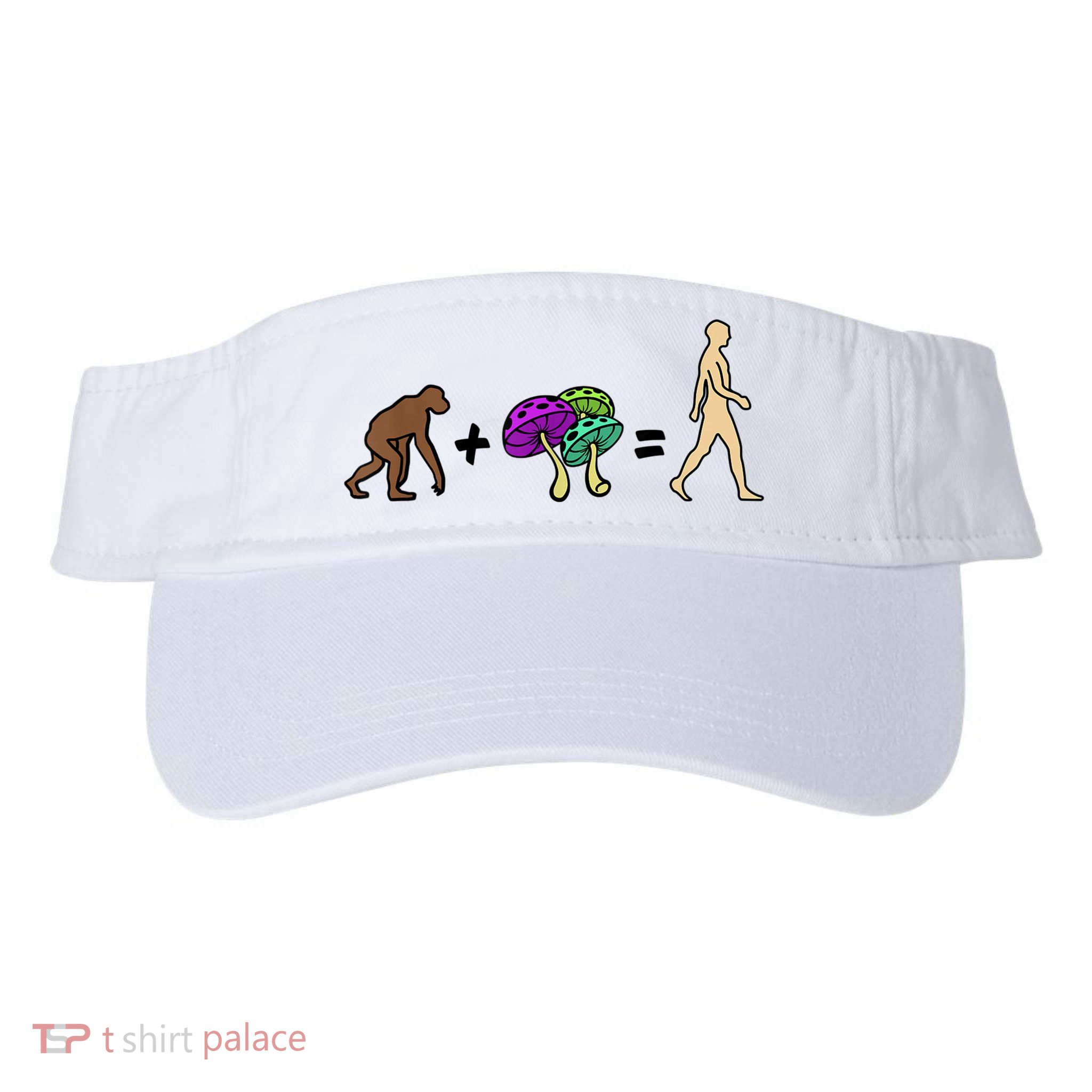 Stoned Ape Theory Psychedelic Magic Mushroom Monkey Visor