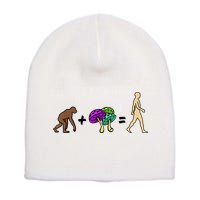Stoned Ape Theory Psychedelic Magic Mushroom Monkey Short Acrylic Beanie