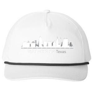 San Antonio Texas Skyline Snapback Five-Panel Rope Hat