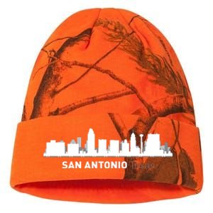 San Antonio Texas Skyline Kati Licensed 12" Camo Beanie