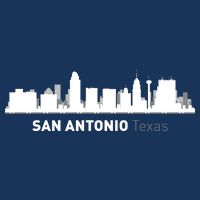 San Antonio Texas Skyline 7 Panel Mesh Trucker Snapback Hat