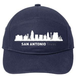 San Antonio Texas Skyline 7-Panel Snapback Hat