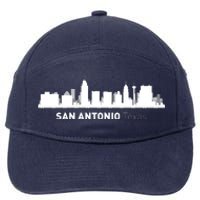 San Antonio Texas Skyline 7-Panel Snapback Hat