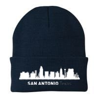 San Antonio Texas Skyline Knit Cap Winter Beanie