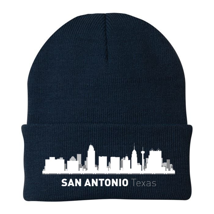 San Antonio Texas Skyline Knit Cap Winter Beanie