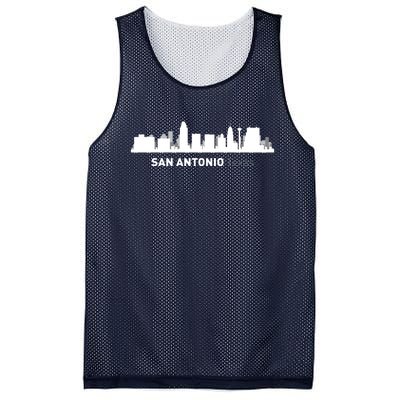 San Antonio Texas Skyline Mesh Reversible Basketball Jersey Tank