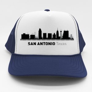 San Antonio Texas Skyline Trucker Hat