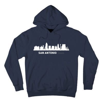 San Antonio Texas Skyline Tall Hoodie