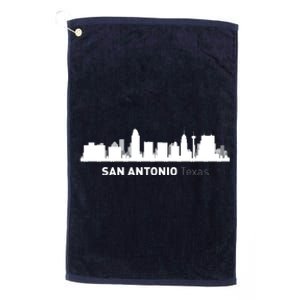 San Antonio Texas Skyline Platinum Collection Golf Towel