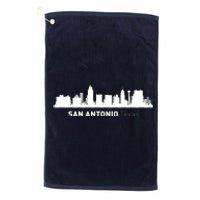 San Antonio Texas Skyline Platinum Collection Golf Towel