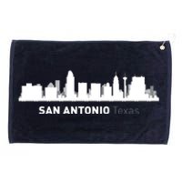 San Antonio Texas Skyline Grommeted Golf Towel