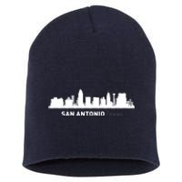 San Antonio Texas Skyline Short Acrylic Beanie