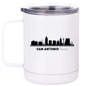 San Antonio Texas Skyline 12 oz Stainless Steel Tumbler Cup