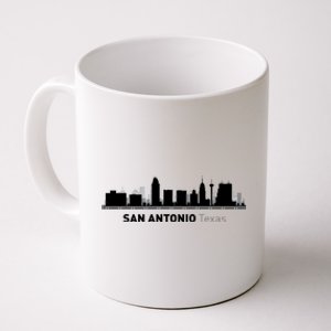 San Antonio Texas Skyline Coffee Mug