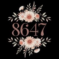 Subtle Anti Trump 8647 Flower Floral Boho President Liberal Zip Tote Bag