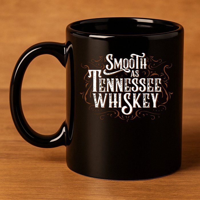 Smooth As Tennessee Whiskey Country 11oz C Handle Ceramic Mug