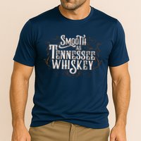 Smooth As Tennessee Whiskey Country Cooling Performance Crew T-Shirt