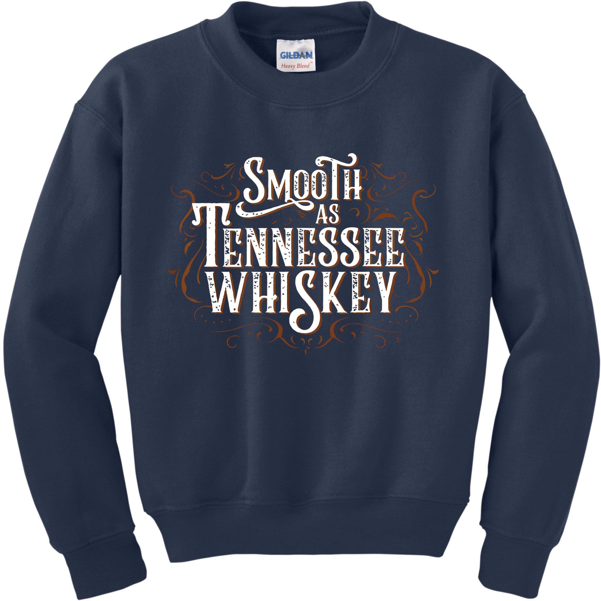 Smooth As Tennessee Whiskey Country Kids Sweatshirt