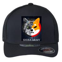 Shiba Army Terminator Dog Crypto Currency Meme Flexfit Unipanel Trucker Cap