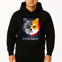 Shiba Army Terminator Dog Crypto Currency Meme Hoodie