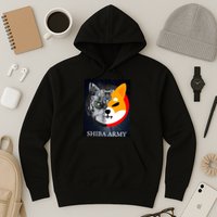 Shiba Army Terminator Dog Crypto Currency Meme Hoodie