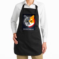 Shiba Army Terminator Dog Crypto Currency Meme Apron