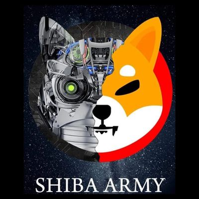 Shiba Army Terminator Dog Crypto Currency Meme T-Shirt