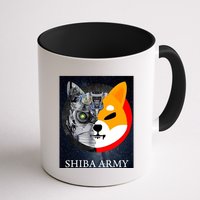 Shiba Army Terminator Dog Crypto Currency Meme Mug
