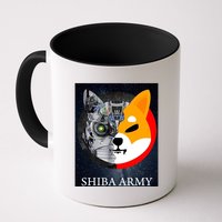 Shiba Army Terminator Dog Crypto Currency Meme Mug