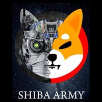 Shiba Army Terminator Dog Crypto Currency Meme Drawstring Bag