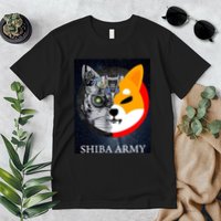 Shiba Army Terminator Dog Crypto Currency Meme Premium T-Shirt