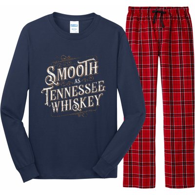 Smooth As Tennessee Whiskey Country Long Sleeve Pajama Set