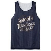 Smooth As Tennessee Whiskey Country Mesh Reversible Basketball Jersey Tank