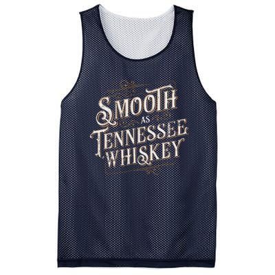 Smooth As Tennessee Whiskey Country Mesh Reversible Basketball Jersey Tank