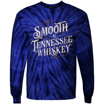 Smooth As Tennessee Whiskey Country Tie-Dye Long Sleeve Shirt