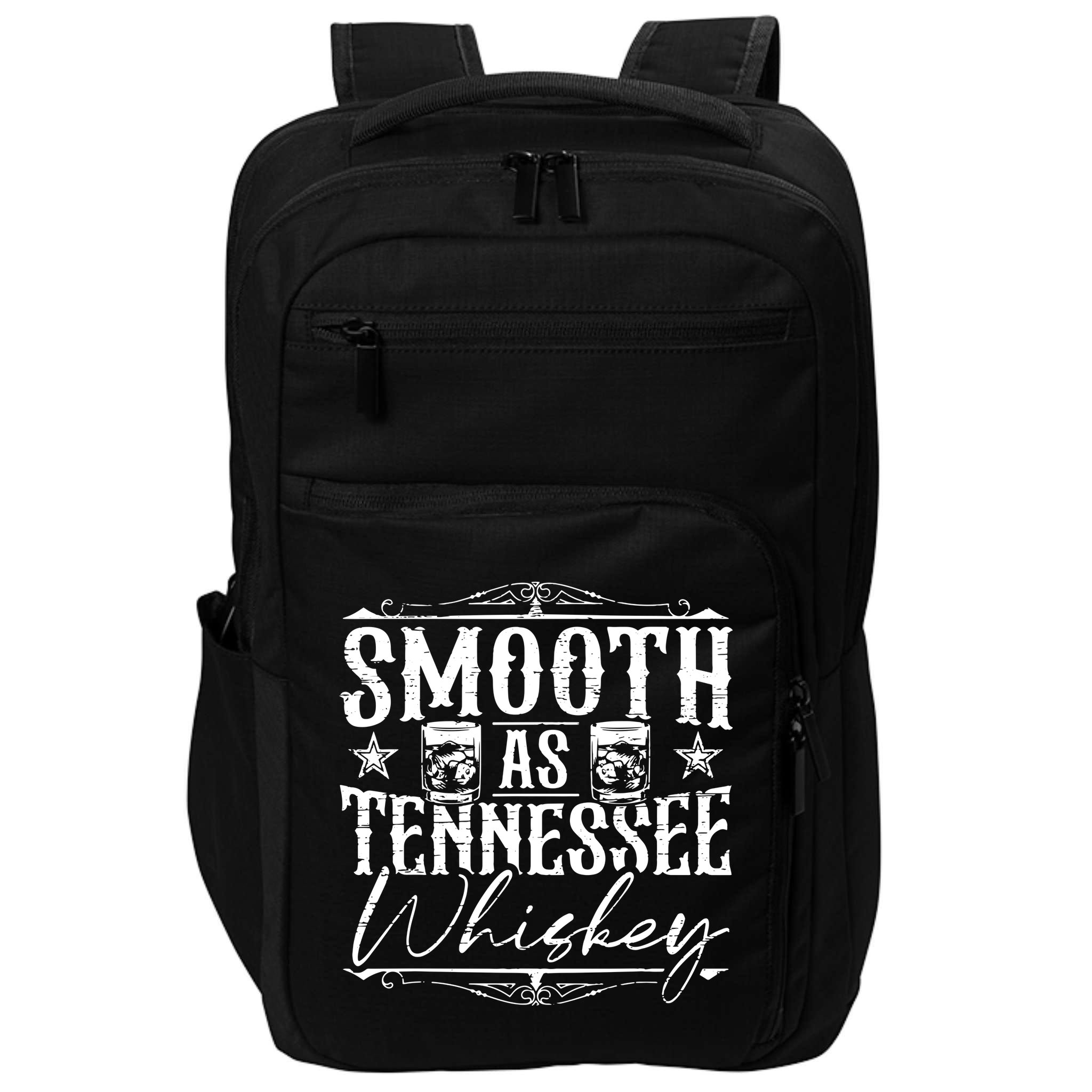 Smooth As Tennessee Whiskey Distressed Bourbon Impact Tech Backpack