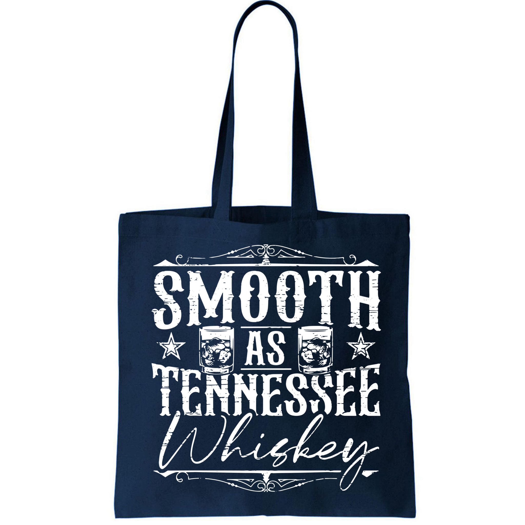 Smooth As Tennessee Whiskey Distressed Bourbon Bag