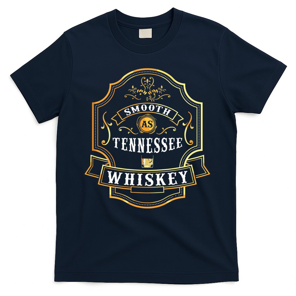 Smooth As Tennessee Whiskey Drinking Buddy Gift Idea T-Shirt