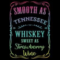 Smooth As Tennessee Whiskey Funny Humour Tee Vacation Impact Tech Backpack