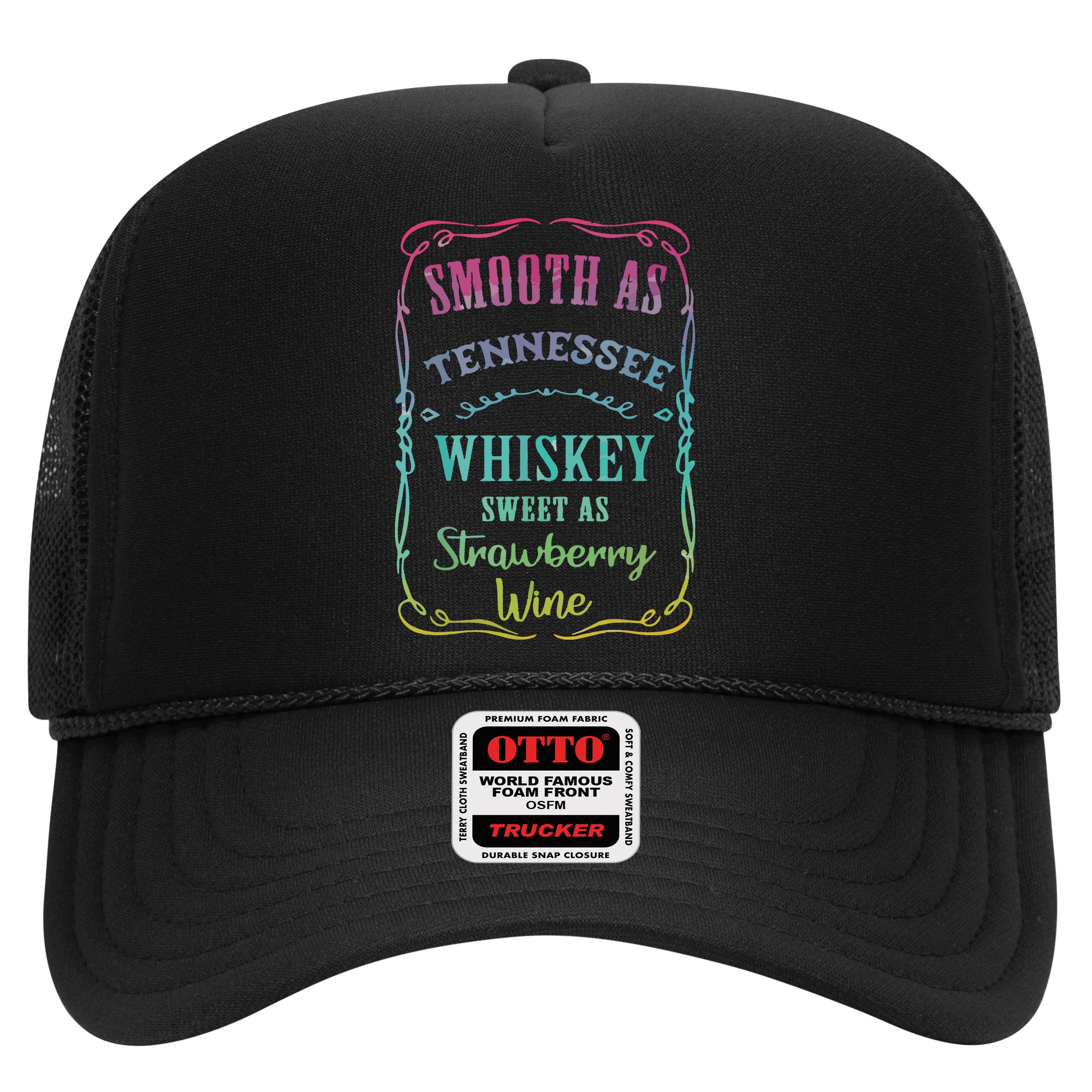 Smooth As Tennessee Whiskey Funny Humour Tee Vacation Hat