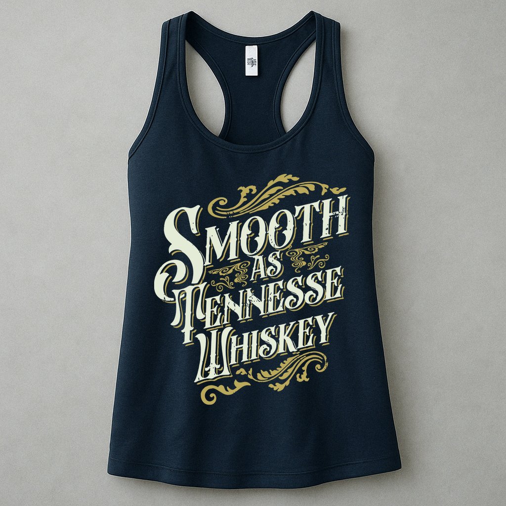 Smooth As Tennessee Whiskey Womens Tank Top