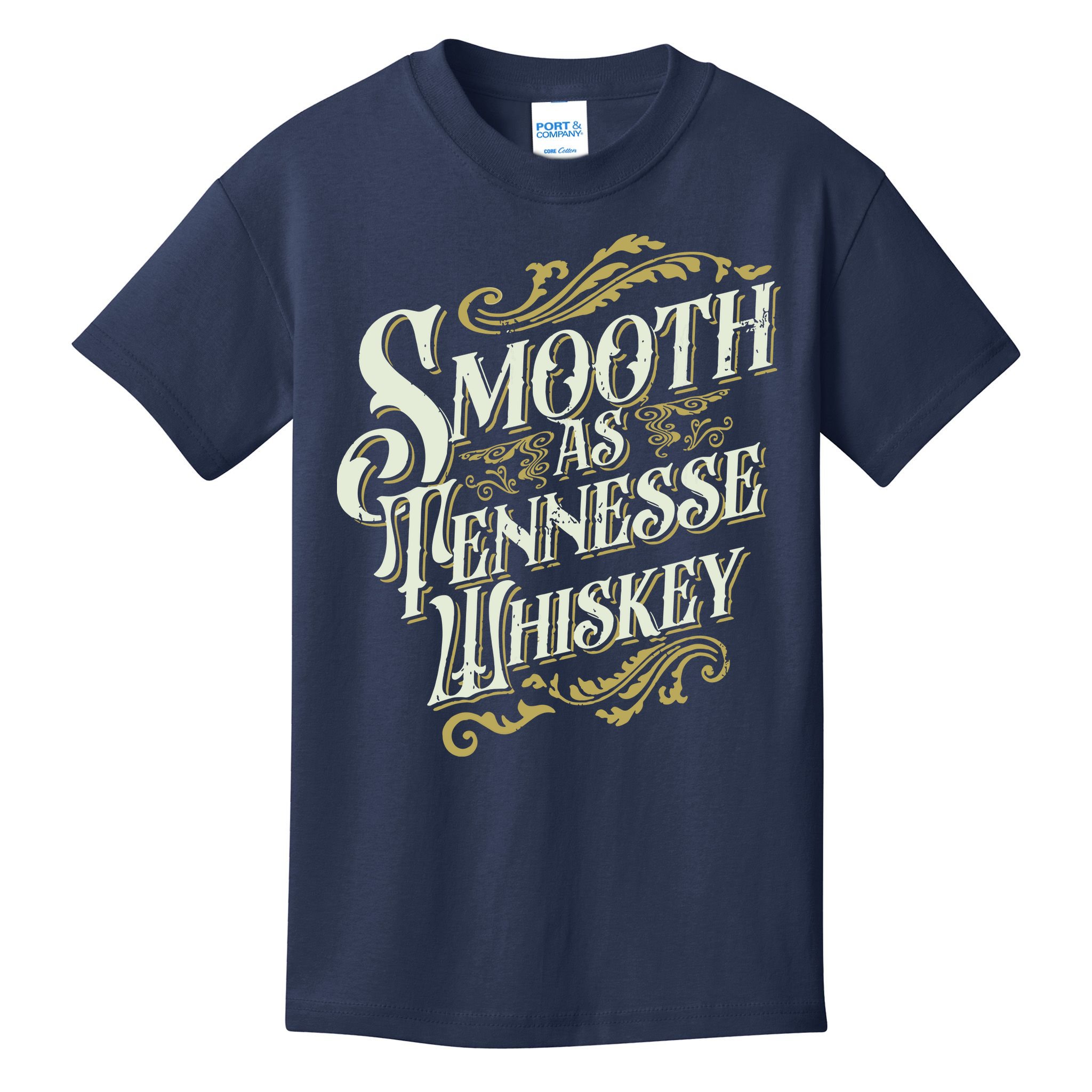 Smooth As Tennessee Whiskey Kids T-Shirt