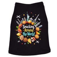 Snacking Around The World Fast Food Travel Traveler Foodie Doggie Tank