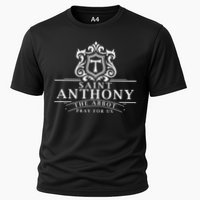 St Anthony The Abbot Great Monk Catholic Saints Skin Cooling Performance Crew T-Shirt