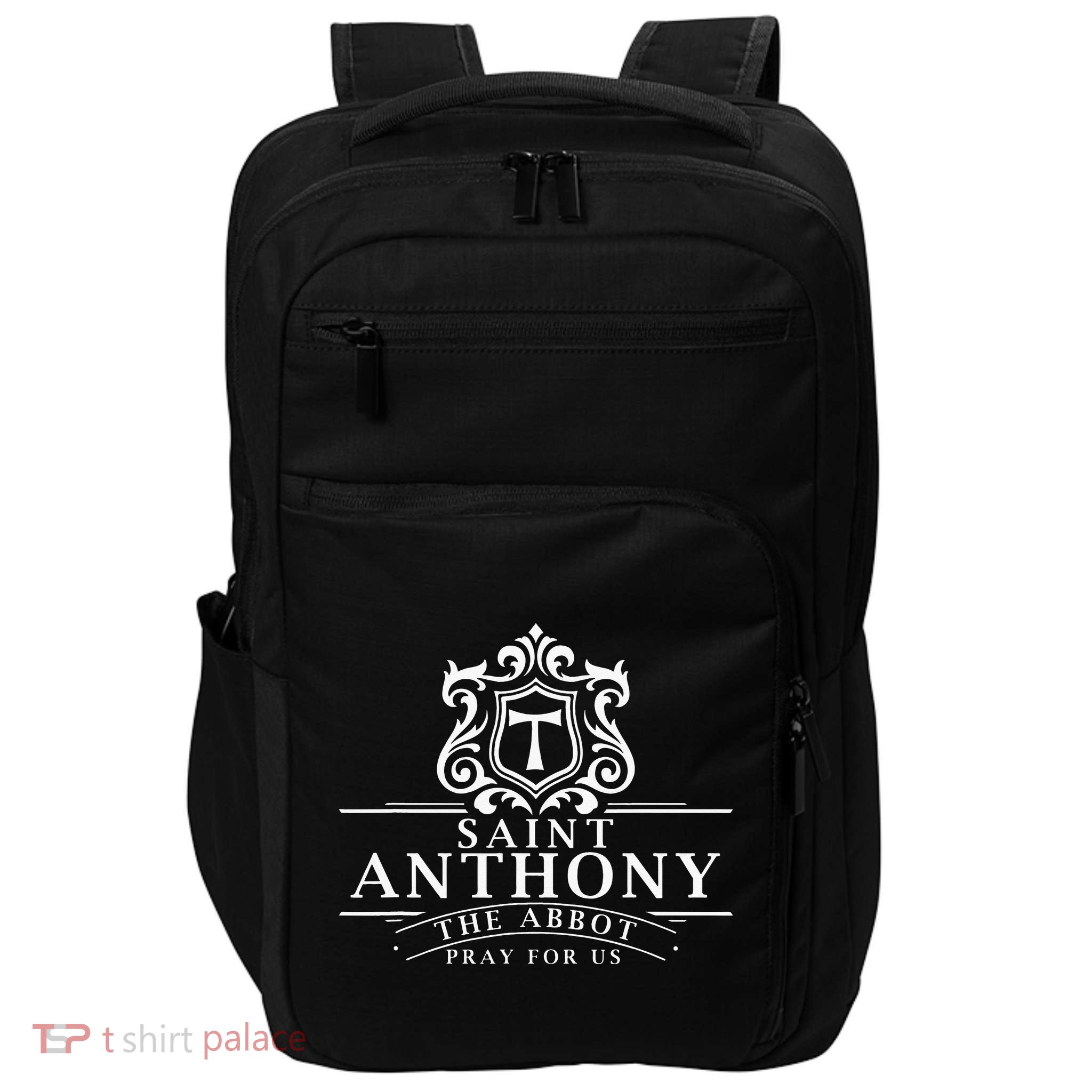 St Anthony The Abbot Great Monk Catholic Saints Skin Impact Tech Backpack