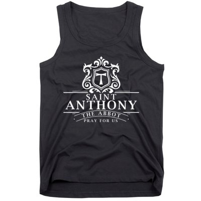 St Anthony The Abbot Great Monk Catholic Saints Skin Tank Top