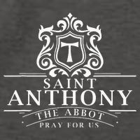 St Anthony The Abbot Great Monk Catholic Saints Skin Vector Backpack