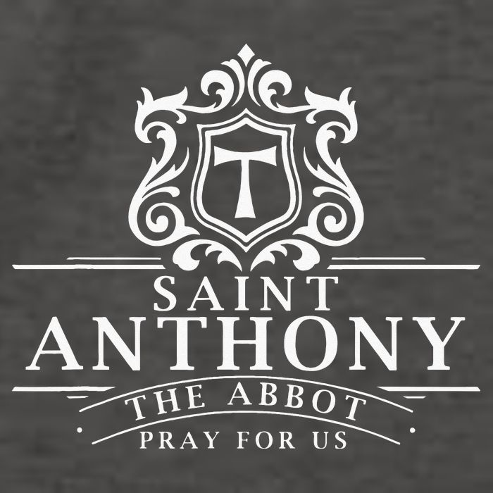St Anthony The Abbot Great Monk Catholic Saints Skin Vector Backpack
